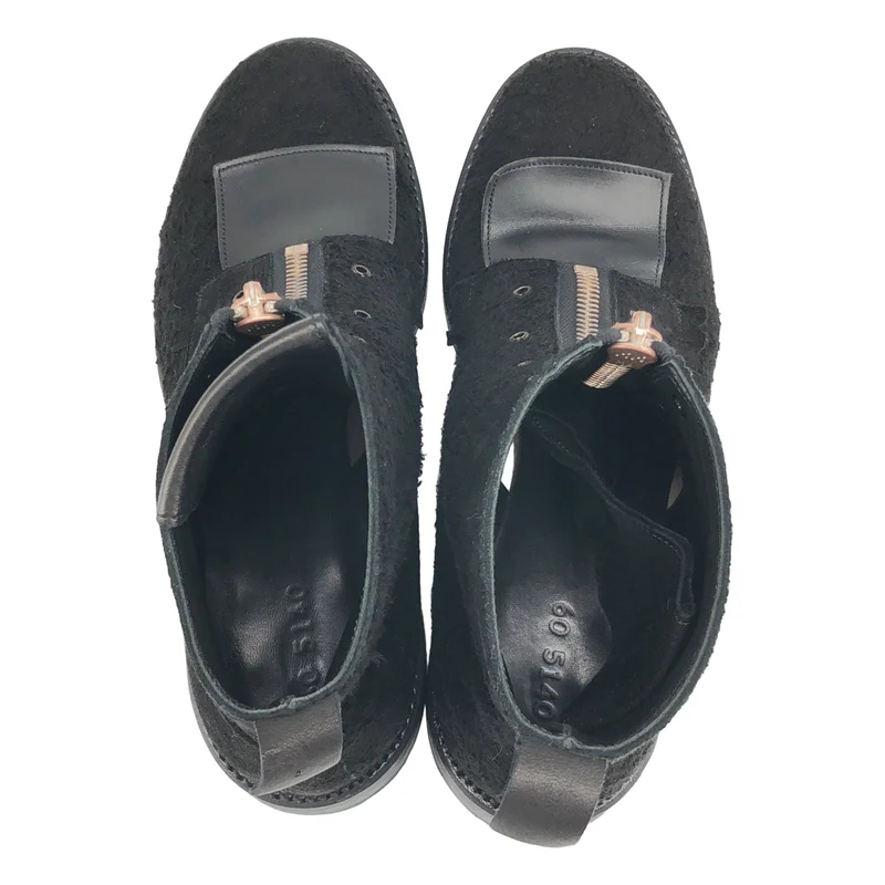 barbell object / バーベル オブジェクト | 2025AW | tarn boots / カンガルーニベ フロントジップ ターンブーツ | 7 | メンズ