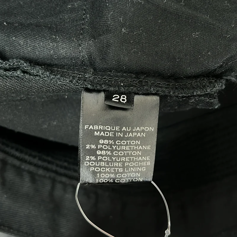 BALMAIN / バルマン | ストレッチ コットン バイカー デニムカーゴパンツ | 28 | メンズ