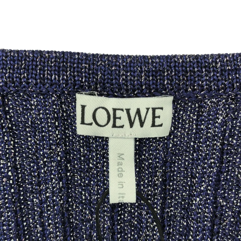LOEWE / ロエベ | リブ アナグラム ロゴ ニット | XS | レディース