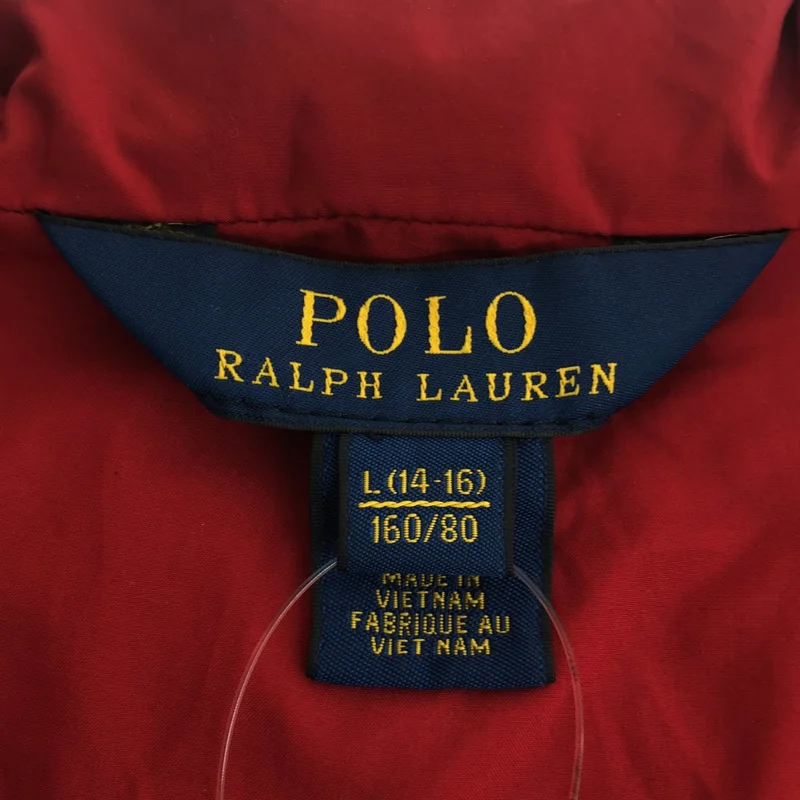POLO RALPH LAUREN / ポロラルフローレン | ワンポイントポニー ダウンジャケット フーディ | L | レディース