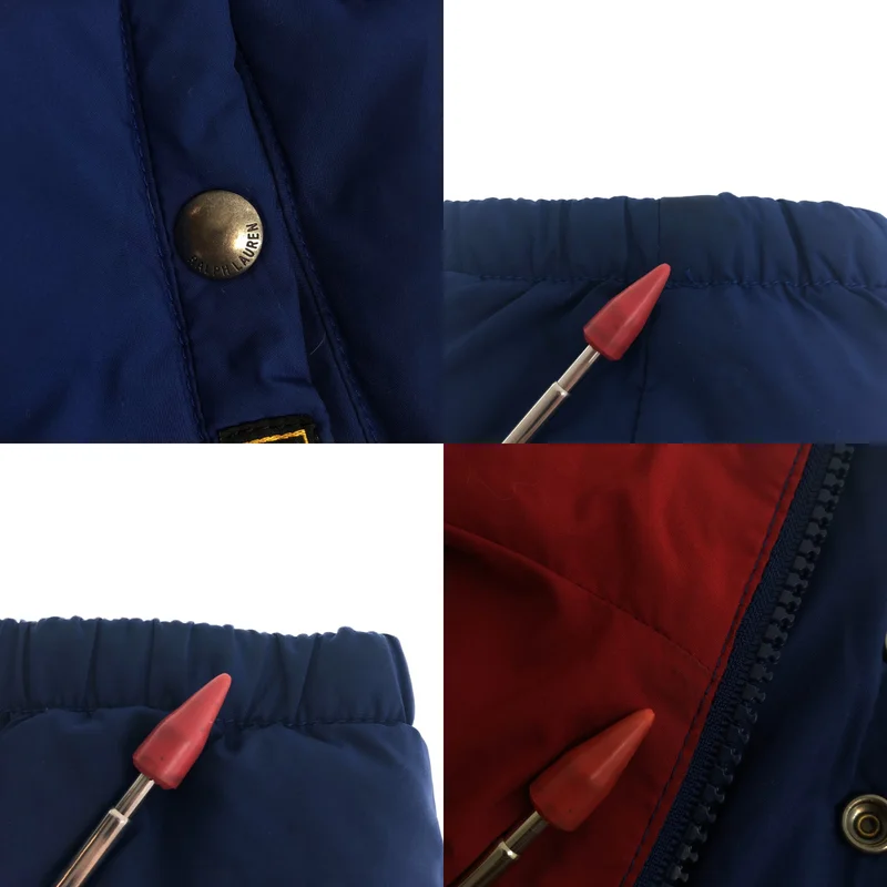 POLO RALPH LAUREN / ポロラルフローレン | ワンポイントポニー ダウンジャケット フーディ | L | レディース