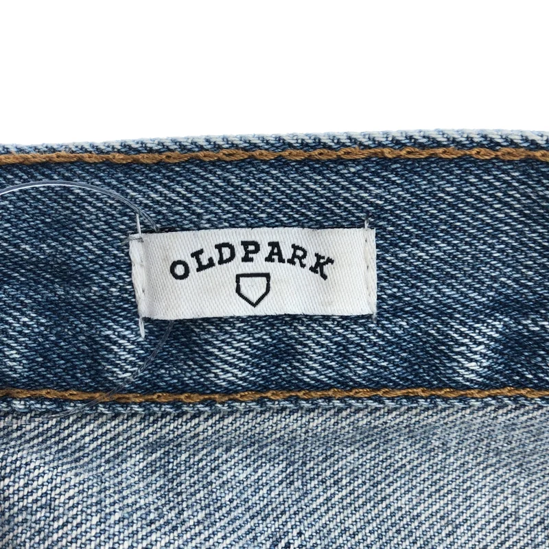OLD PARK / オールドパーク | 505 ペンキコーティング カットオフ テーパードデニムパンツ | 32 | メンズ