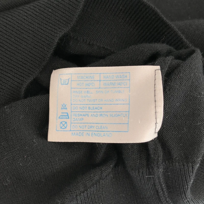 JOHN SMEDLEY / ジョンスメドレー | コットン Vネック ショートスリーブ ニット | S | レディース