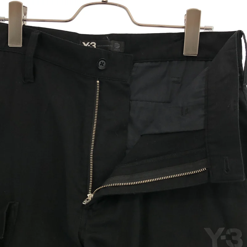 Y-3 / ワイスリー | コットン ロゴプリント カーゴパンツ | XS | メンズ