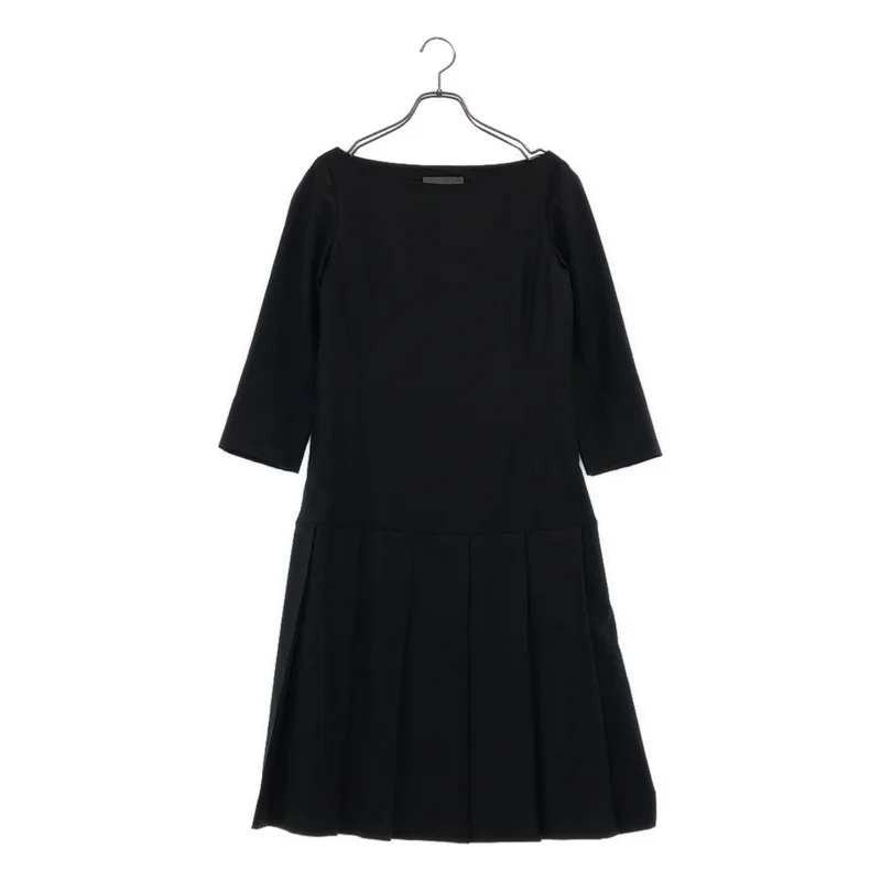 theory luxe / セオリーリュクス | ウール プリーツワンピース | 40 | レディース