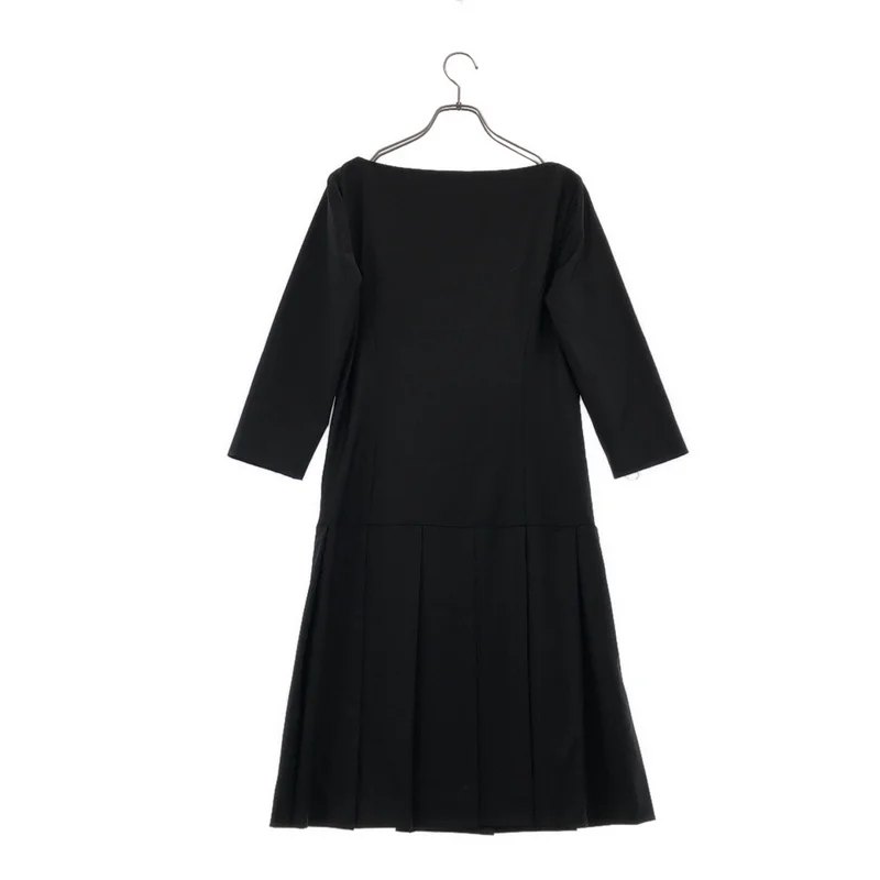 theory luxe / セオリーリュクス | ウール プリーツワンピース | 40 | レディース