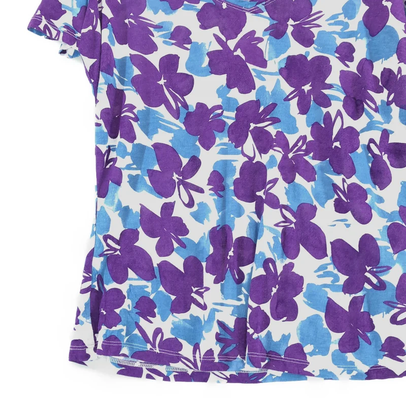 WEEKEND MAX MARA / ウィークエンドマックスマーラ | ビスコース 総柄 Tシャツ カットソー | L | レディース