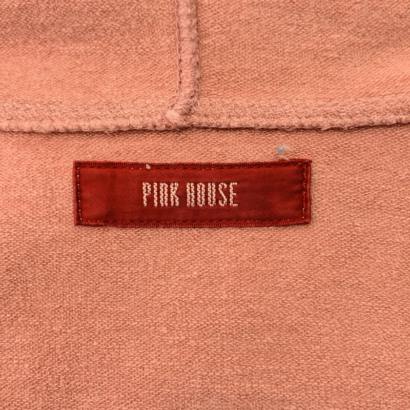PINK HOUSE / ピンクハウス | レース切替 スウェット ジップ フーディ | M | レディース