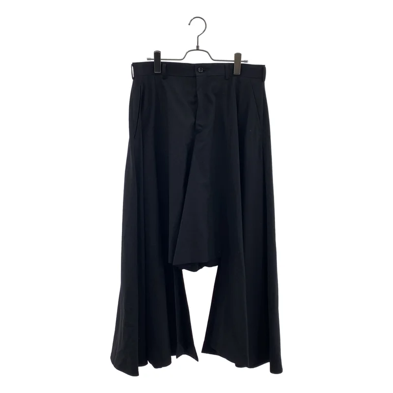 COMME des GARCONS HOMME PLUS / コムデギャルソンオムプリュス | 2024SS | ウール ドレープ 変形 サルエルパンツ | M | メンズ