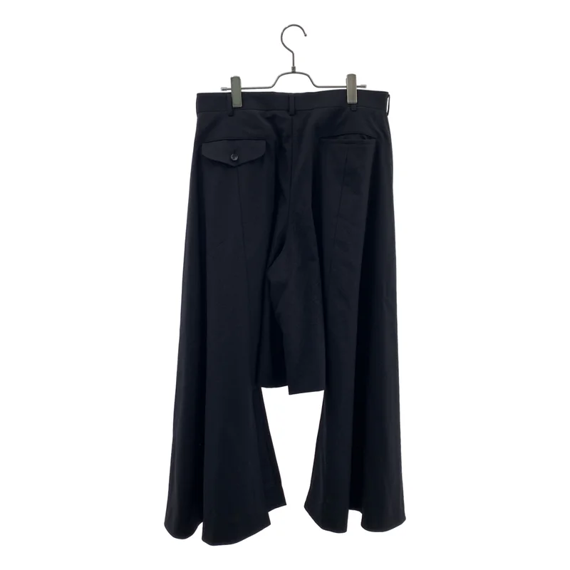 COMME des GARCONS HOMME PLUS / コムデギャルソンオムプリュス | 2024SS | ウール ドレープ 変形 サルエルパンツ | M | メンズ