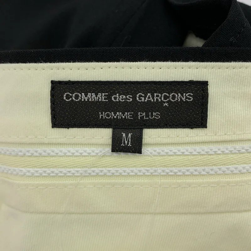 COMME des GARCONS HOMME PLUS / コムデギャルソンオムプリュス | 2024SS | ウール ドレープ 変形 サルエルパンツ | M | メンズ