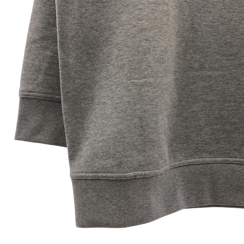 HERMES / エルメス | エクスリブリス ドラゴン レザーパッチ スウェット トレーナー | XL | メンズ