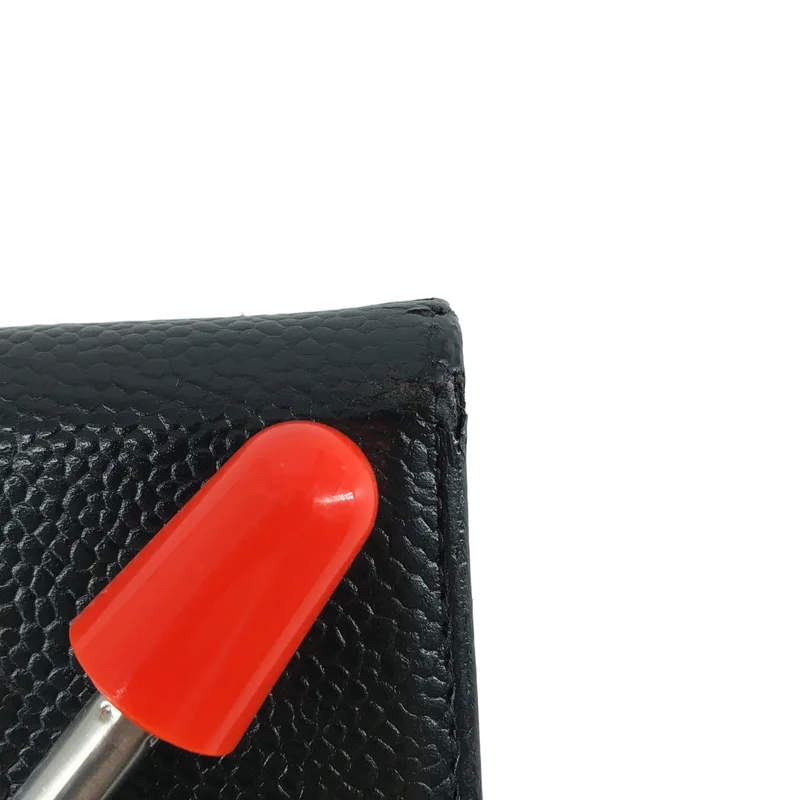 CHANEL / シャネル | キャビアスキン ココマーク 3つ折り財布 |