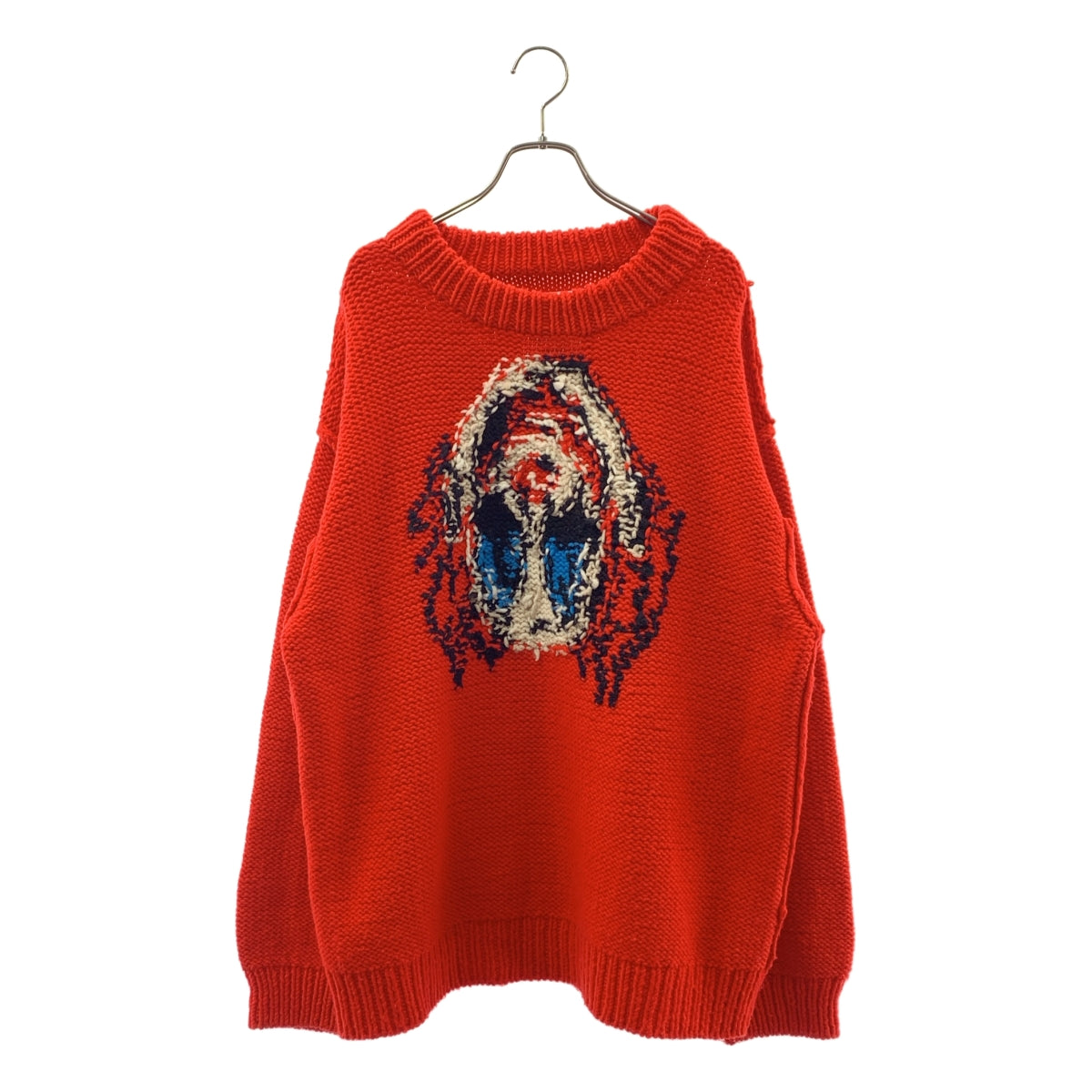 doublet / ダブレット | HAND-KNITTING JACQUARD PULLOVER﻿ ウール