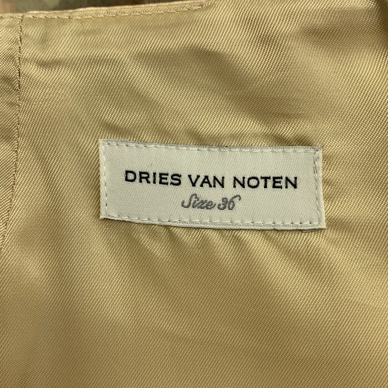 DRIES VAN NOTEN / ドリスヴァンノッテン | 2023AW | SALBINA サテン フラワー スリットスカート | 36 | レディース