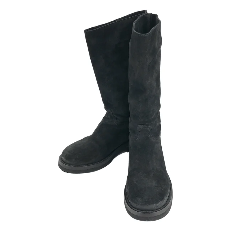 ANN DEMEULEMEESTER / アンドゥムルメステール | スエードロングブーツ | 36 1/2 | レディース