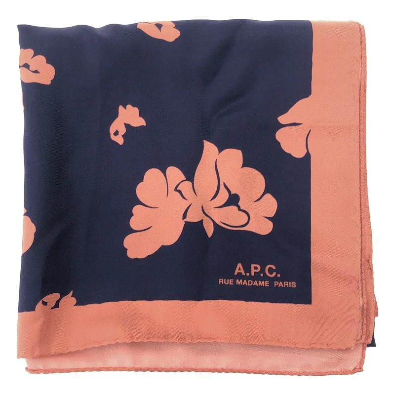 A.P.C. / アーペーセー | 総柄 スカーフ / ユニセックス |