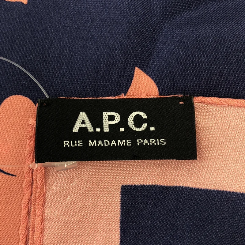 A.P.C. / アーペーセー | 総柄 スカーフ / ユニセックス |