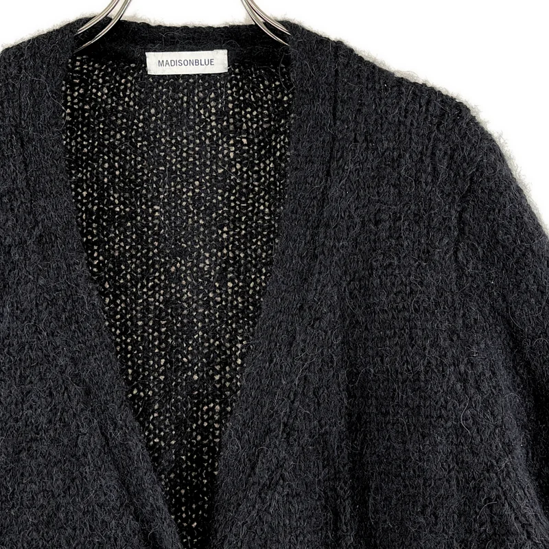 MADISON BLUE / マディソンブルー | 2022AW | LOOSE BIG V CD MOHAIR / モヘヤ オーバーサイズ Vネック カーディガン | XS | レディース