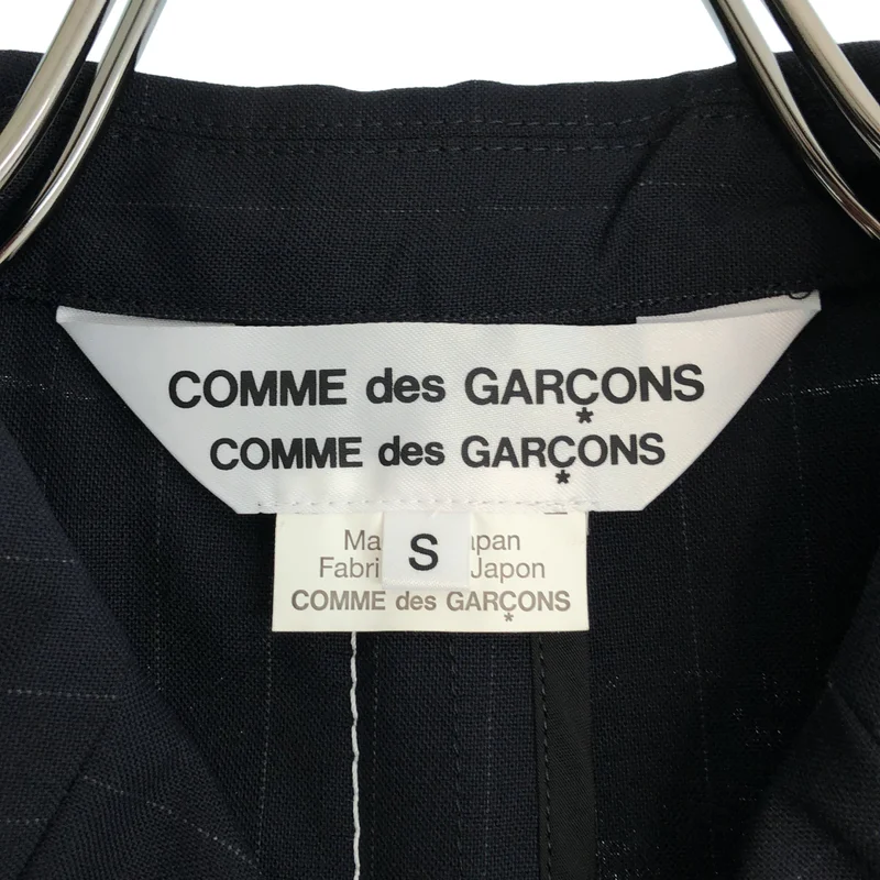 COMME des GARCONS COMME des GARCONS / コムコム | 2017SS | ストライプ レイヤードジャケットベスト | S | レディース