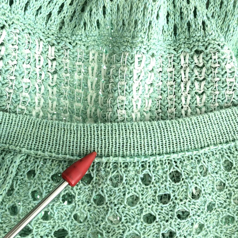 Mame Kurogouchi / マメクロゴウチ | 2023SS | Bamboo Basket Pattern Knitted Cardigan 花籠 カーディガン | 2 | レディース