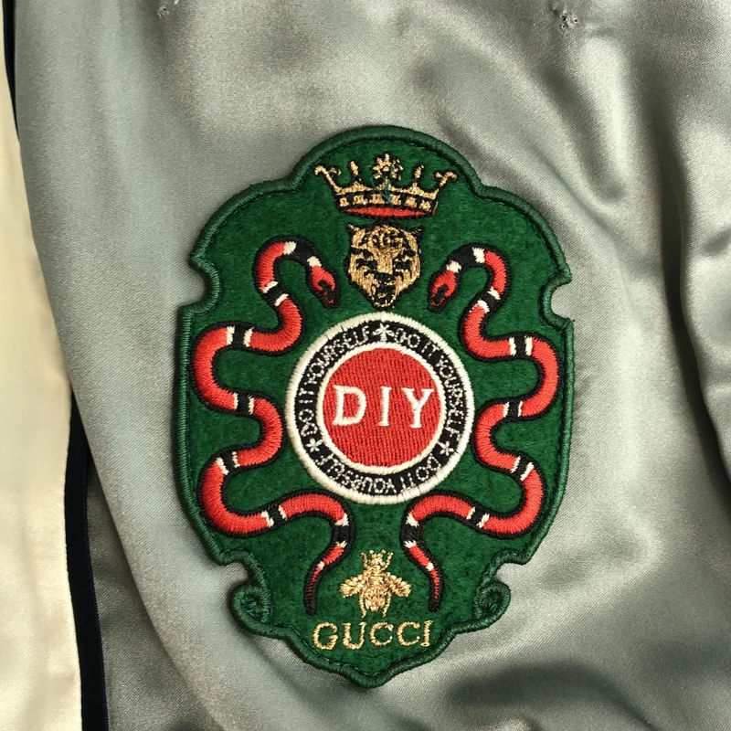 GUCCI / グッチ | DIY フローラル ボンバージャケット | 40 | レディース