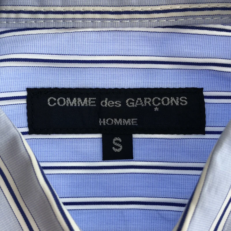 COMME des GARCONS HOMME / コムデギャルソンオム | 2017AW | ストライプ レギュラーカラーシャツ_長袖 | S | メンズ