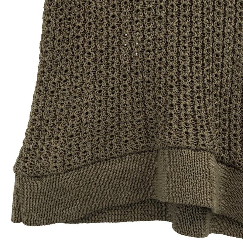 TAGLIATORE / タリアトーレ | ローゲージ スキッパー ニットポロシャツ | 46 | メンズ