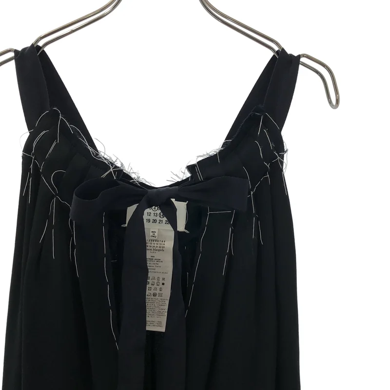 Maison Margiela / メゾンマルジェラ | 2022AW | カットオフ ステッチアシンメトリーワンピース | 36 | レディース