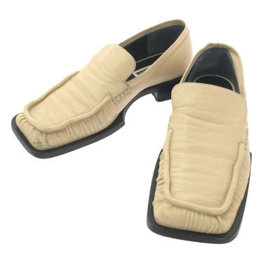 JIL SANDER / ジルサンダー | レザー プラットフォームスニーカー | 36