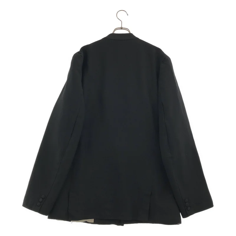 COMME des GARCONS HOMME PLUS / コムデギャルソンオムプリュス | 2018SS | ポリエステル縮絨 マオカラー チャイナジャケット | L | メンズ