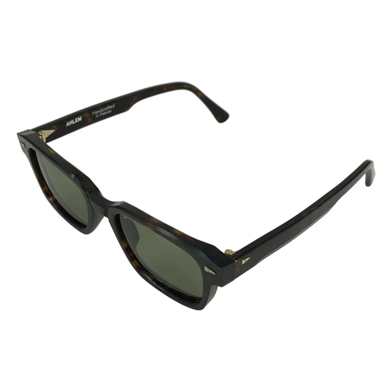 【新品】  AHLEM / アーレム | Rive Gauche-Dark Turtle / ベッコウ スクエア サングラス | 51◻︎21 150 | ブラウン/ライトカーキ AHLEM / アーレム | Rive Gauche-Dark Turtle / ベッコウ スクエア