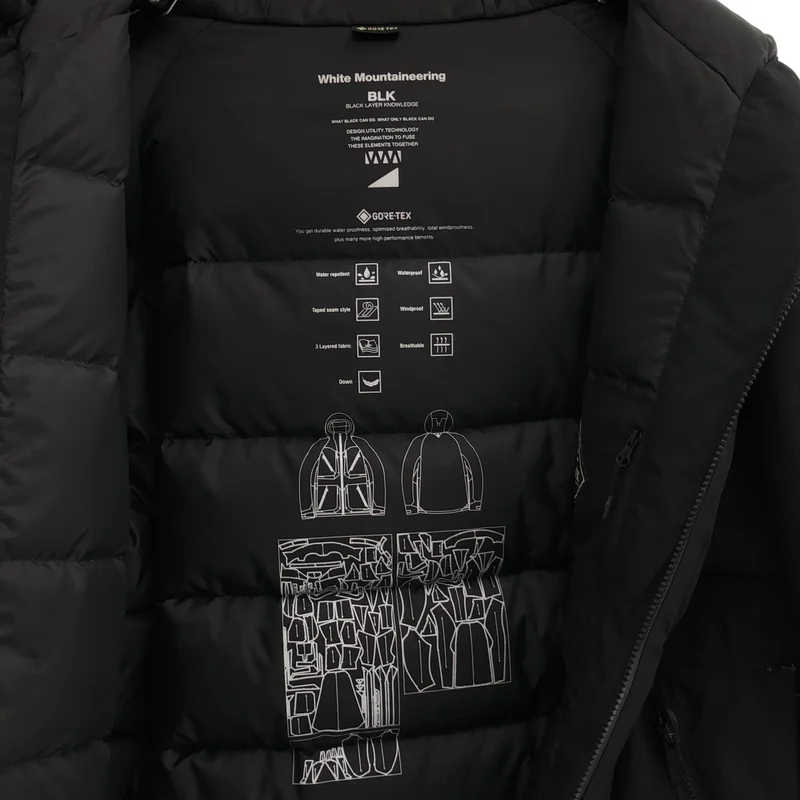 White Mountaineering / ホワイトマウンテニアリング | GORE-TEX DOWN JACKET / ゴアテックス ダウンジャケット | 2 | メンズ