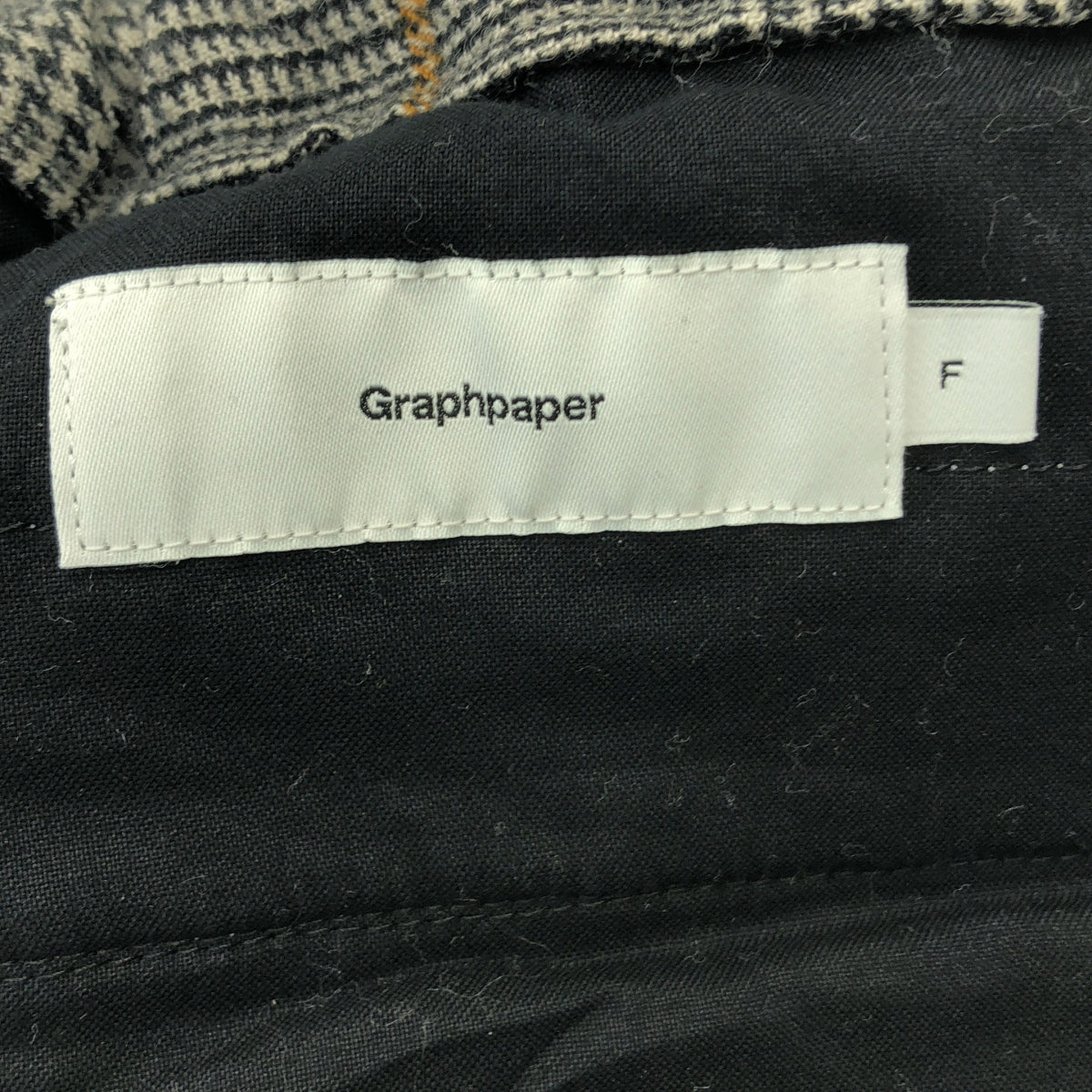 Graphpaper / グラフペーパー | GLENCHECK WOOL COOK PANTS グレン