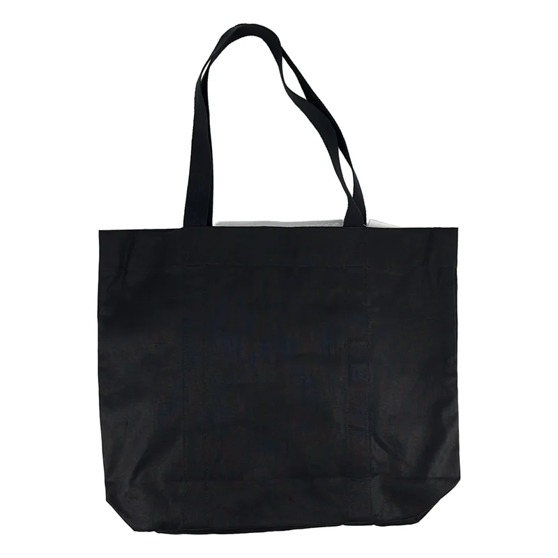 YOHJI YAMAMOTO / ヨウジヤマモト | コットン ロゴプリント ショルダーバッグ |