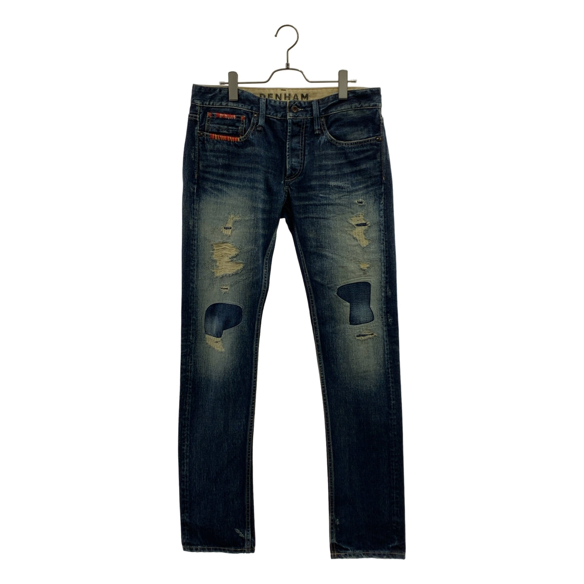 DENHAM / デンハム | JAPAN ARTISAN 380本限定 刺し子 デニムパンツ