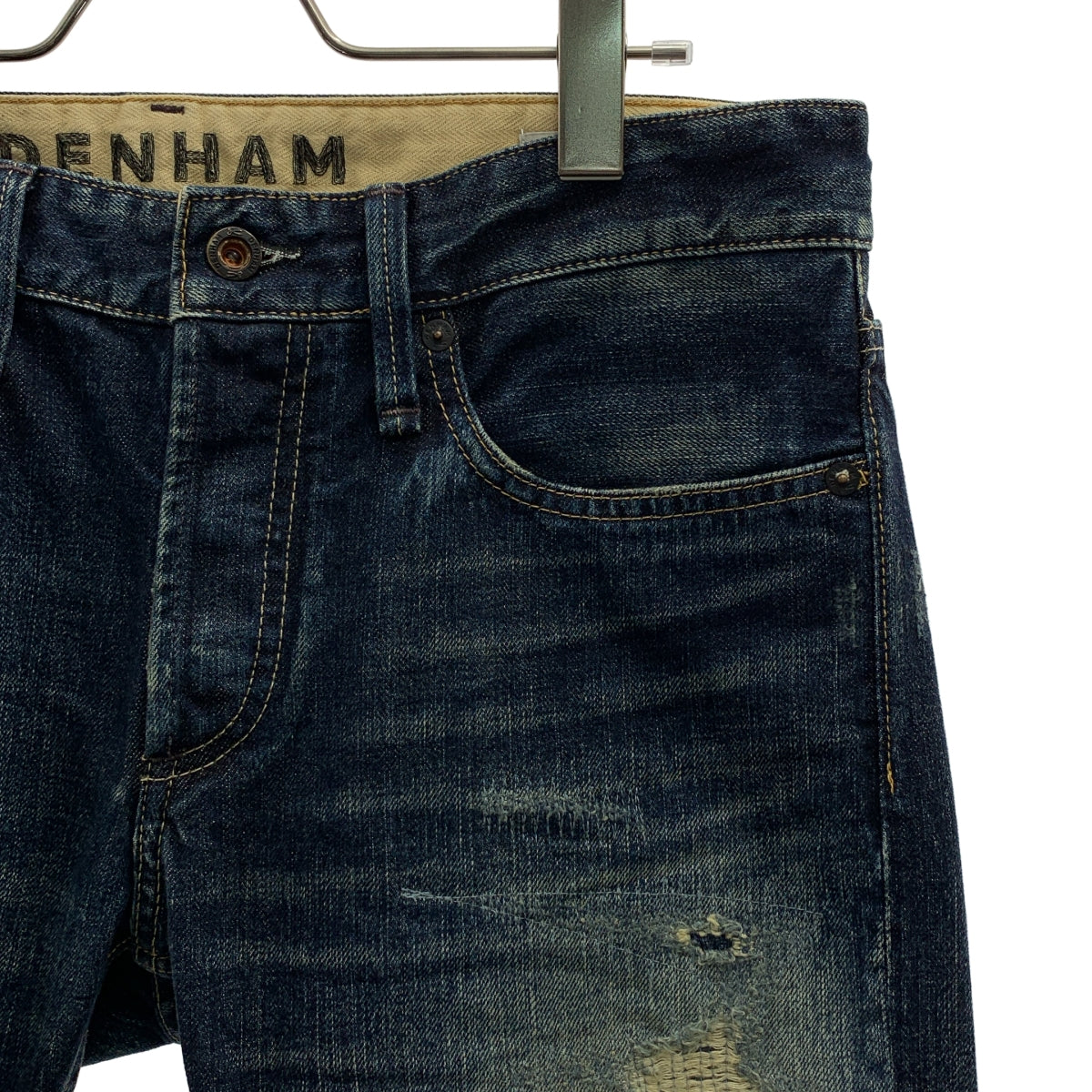 DENHAM / デンハム | JAPAN ARTISAN 380本限定 刺し子 デニムパンツ