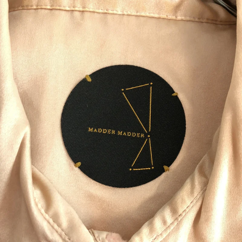 madder madder / マダマダ | 2022AW | シルク ピンタック シャツ ブラウス |