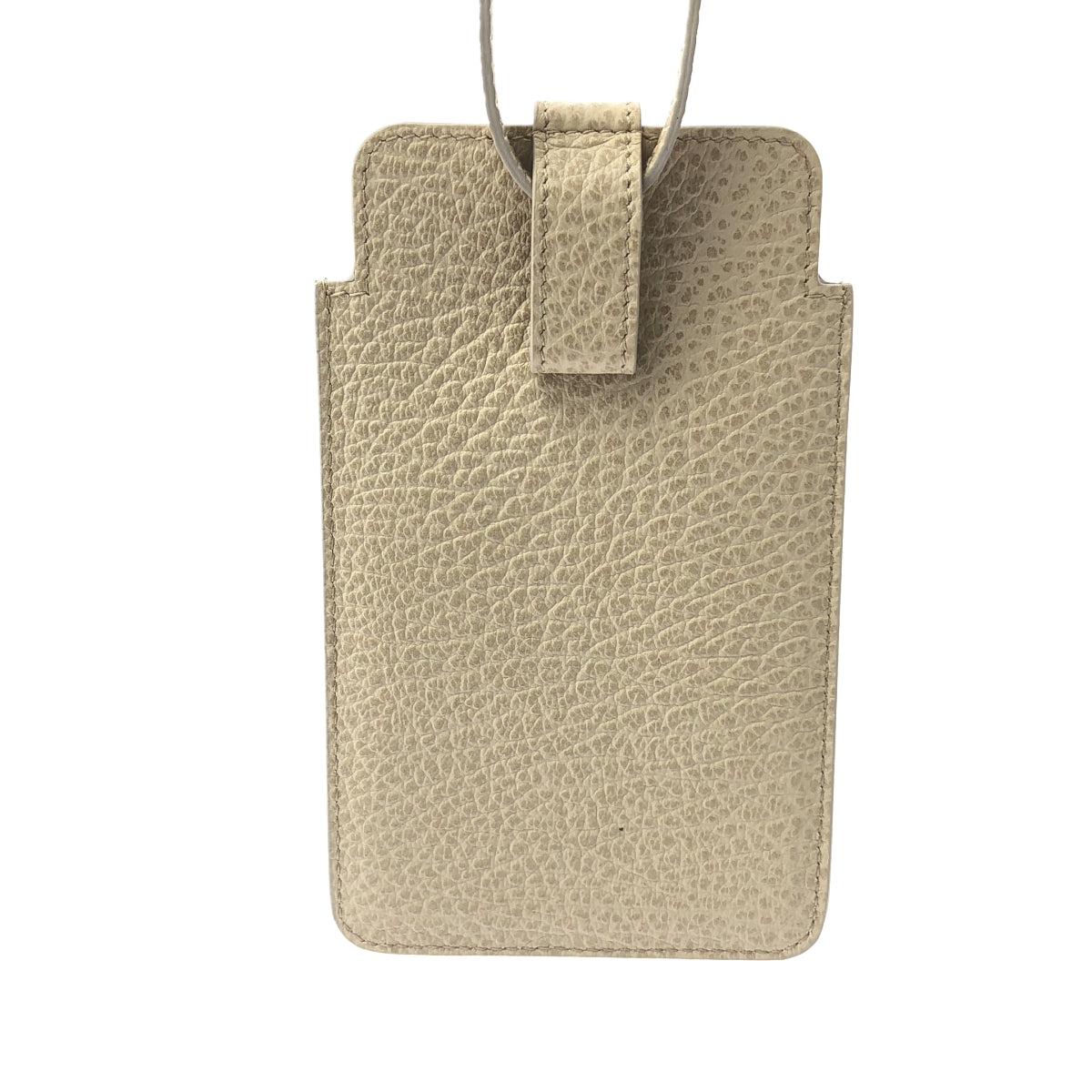 Maison Margiela スマホショルダーバッグ ベージュ(箱付き) 新品】 Maison Margiela / メゾンマルジェラ | 2022AW | レザー フォン