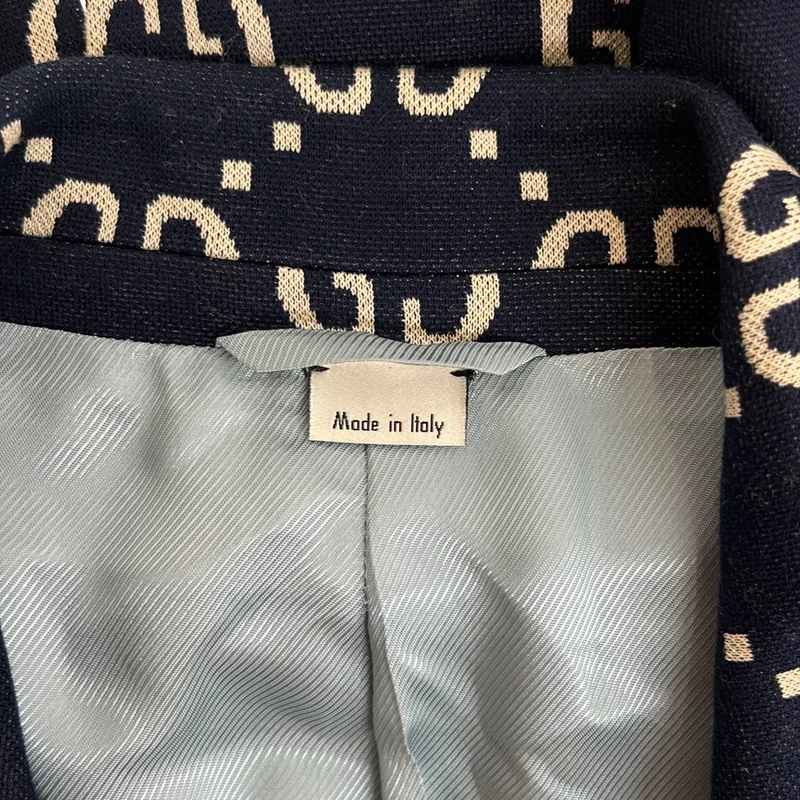 GUCCI / グッチ | GGジャガード テーラードジャケット 521889 Z372F | 52 | メンズ