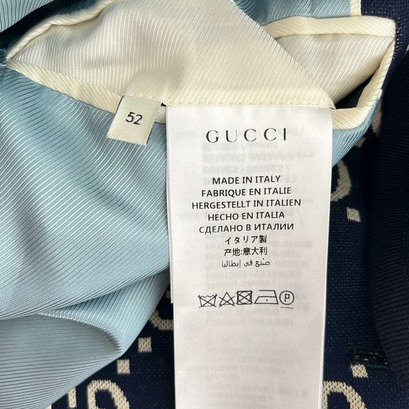GUCCI / グッチ | GGジャガード テーラードジャケット 521889 Z372F | 52 | メンズ