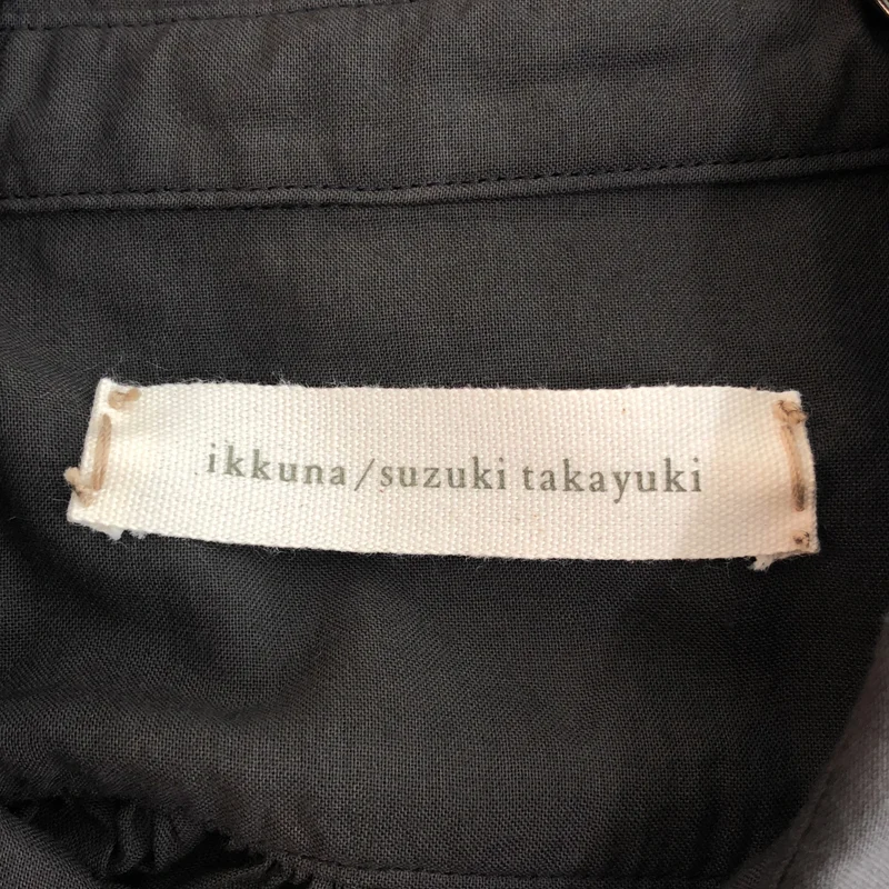 ikkuna/suzuki takayuki / イクナスズキ タカユキ | オーガニックコットン ワイドシャツ | 1 | レディース