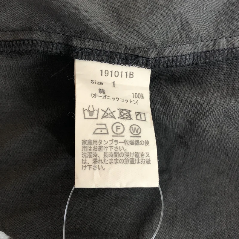 ikkuna/suzuki takayuki / イクナスズキ タカユキ | オーガニックコットン ワイドシャツ | 1 | レディース