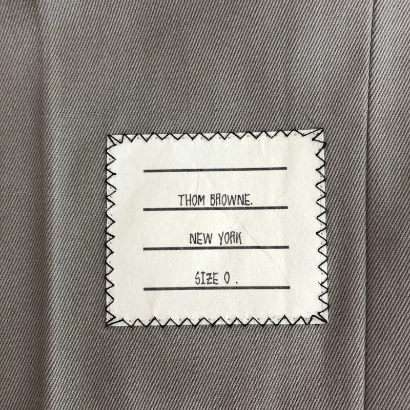 THOM BROWNE / トムブラウン | 4bar コットンチノ スラックス | 0 | メンズ
