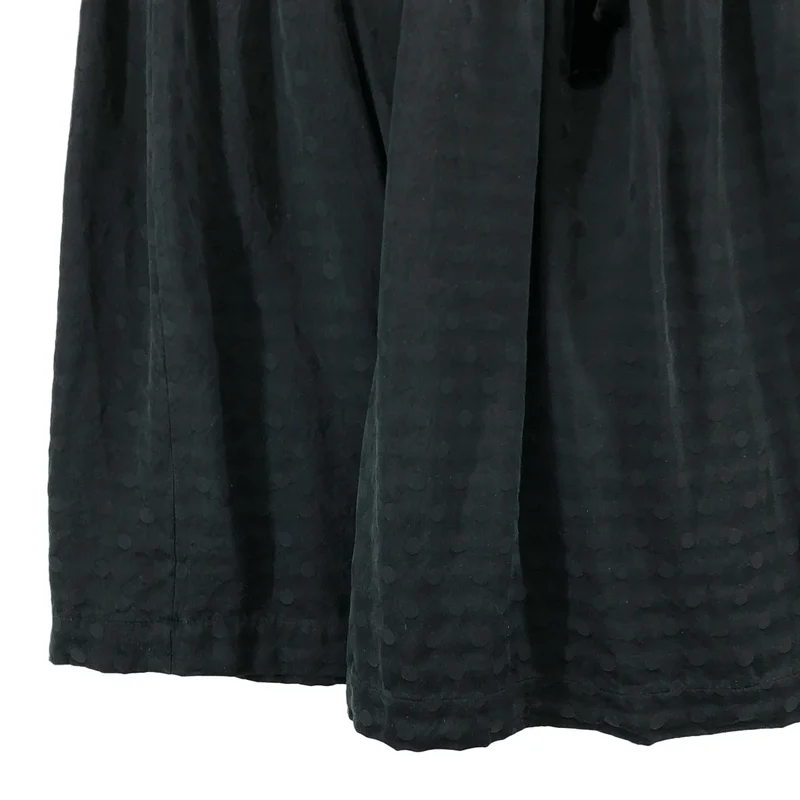 COMME des GARCONS COMME des GARCONS / コムコム | 2007SS | 製品洗い加工 シルク ドット ギャザーロングスカート | S | レディース