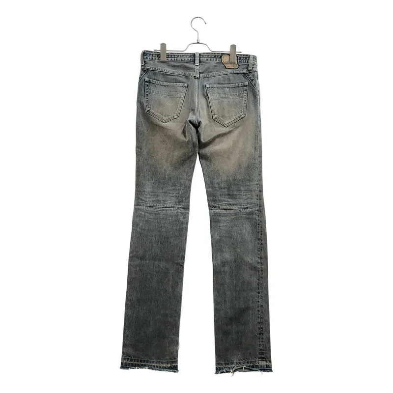 NUMBER NINE / ナンバーナイン​ | 2007SS | クラッシュ加工 顔料染め デニムパンツ | 2 | メンズ