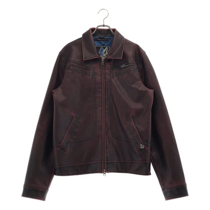 VINTAGE / ヴィンテージ古着 | VOLCOM ヴォルコム / レザーシングルライダースジャケット |