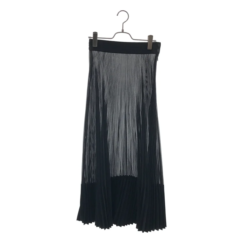 HYKE / ハイク | 2021AW | PLEATED SKIRT プリーツ ロングスカート | 2