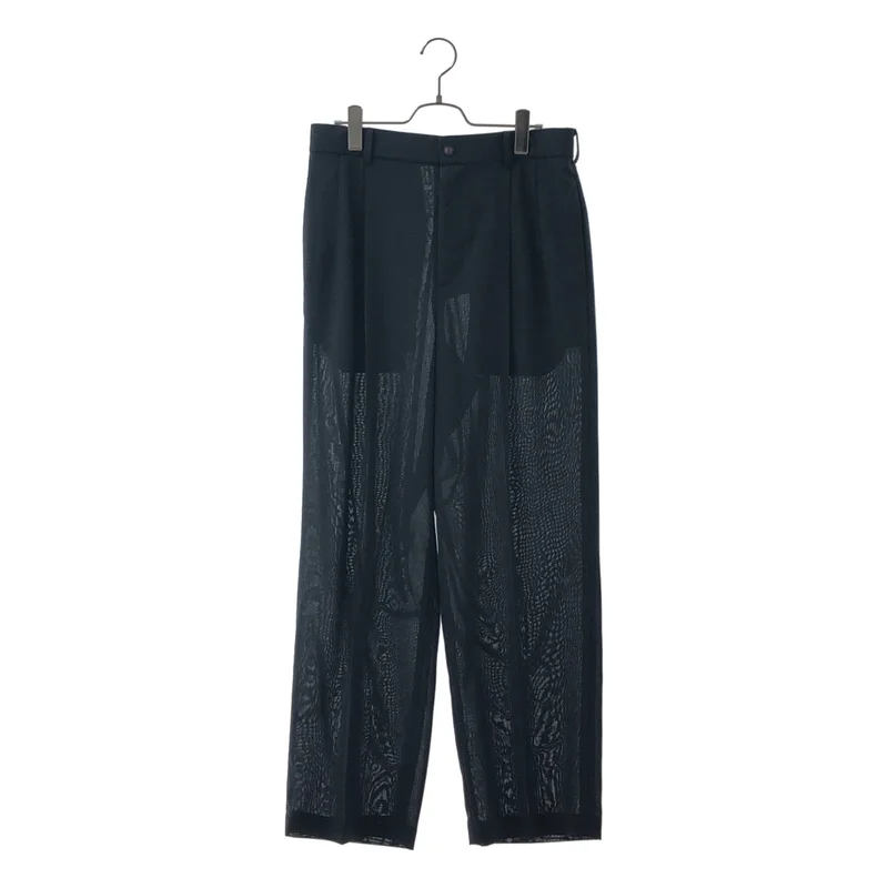 ATON / エイトン | 2026SS | TWIST WOOL GAUZE TWO TUCKED EASY PANTS / ツイストウールガーゼ 2タック イージーパンツ | 4 | メンズ