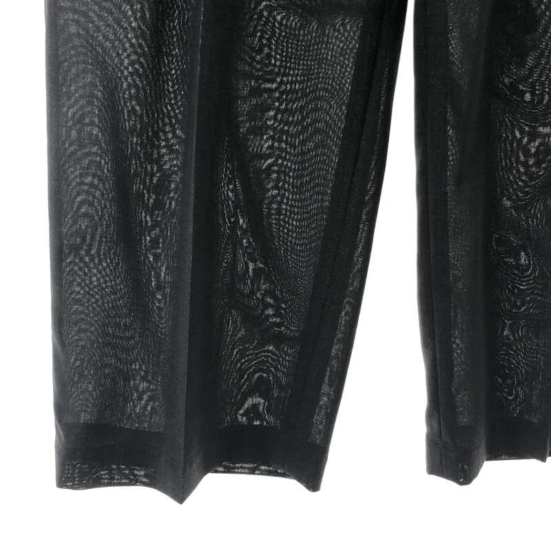ATON / エイトン | 2026SS | TWIST WOOL GAUZE TWO TUCKED EASY PANTS / ツイストウールガーゼ 2タック イージーパンツ | 4 | メンズ